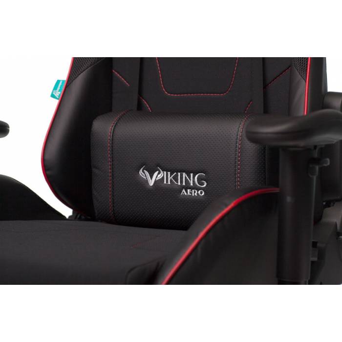 Кресло игровое бюрократ viking 4 aero red